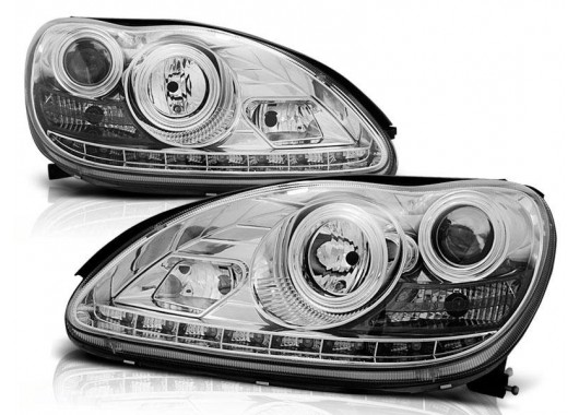 Комплект тунинг фарове за MERCEDES BENZ W220 (1998-2005) image