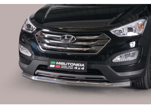 Протектор за предна броня Ø 76мм за Hyundai Santa Fe (2012 -) image