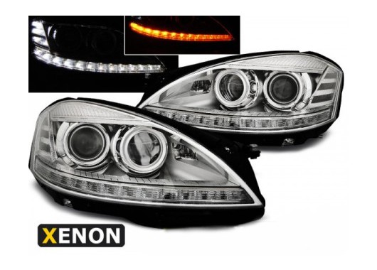 Комплект тунинг фарове за MERCEDES BENZ W221 (2005-2009) image
