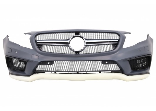 Тунинг предна броня - AMG дизайн за Mercedes Benz GLA Class X156 (2014-2016) GLA 45 AMG дизайн