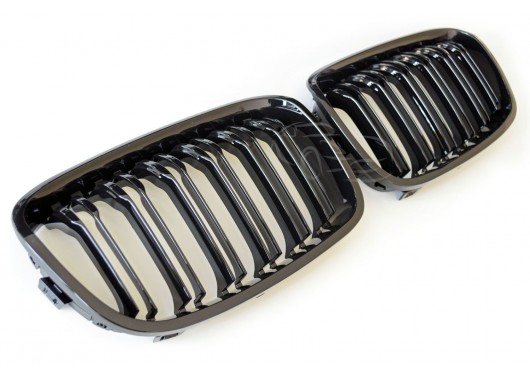 Тунинг решетки M1 дизайн за BMW F20/F21 (2011-2014) - черен лак