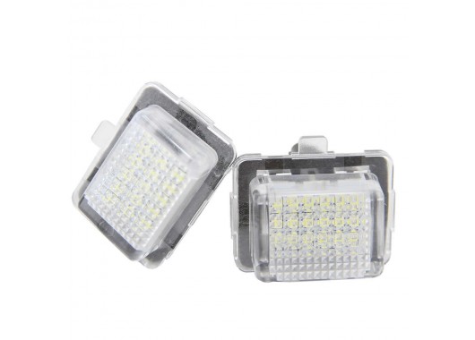 LED плафони за регистрационен номер за Mercedes Benz W204/W205/W212/W221/W222 image