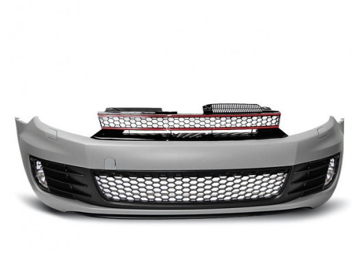 Тунинг предна броня - GTI дизайн за VW Golf 6 (2008-) image