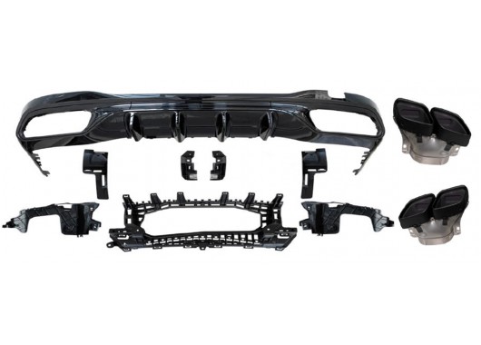 Дифузьор за задна броня за Mercedes Benz W206/S206 (2021-) image