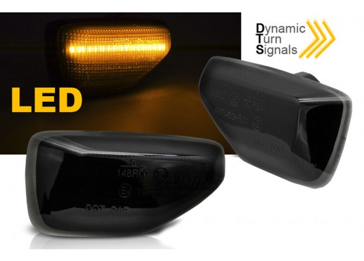 Комплект динамични LED мигачи за Dacia