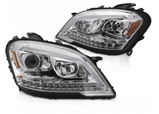 Комплект тунинг фарове за Mercedes Benz ML W164 (2009-2011) image