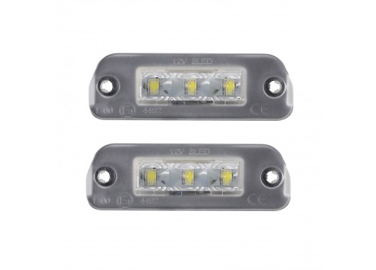 LED плафони за регистрационен номер за Mercedes Benz W164/W251