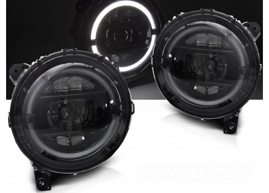 Комплект тунинг фарове за Jeep Wrangler IV JL/JLU (2018-)  image