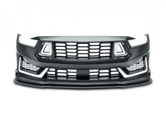 Тунинг предна броня с LED светлини за Ford Mustang (2023-)