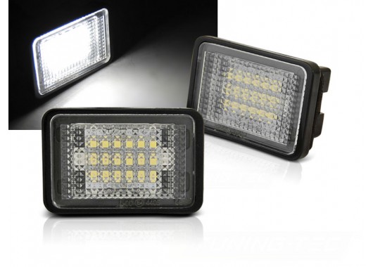LED плафони за регистрационен номер за Mercedes Benz GLK X204 (2008-2012) image