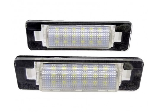 LED плафони за регистрационен номер за Mercedes Benz W202/W210 image