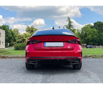 Дифузьор за задна броня Maxton design за Skoda Octavia RS (2019-)