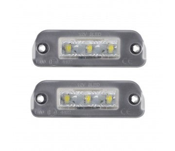 LED плафони за регистрационен номер за Mercedes Benz W164/W251