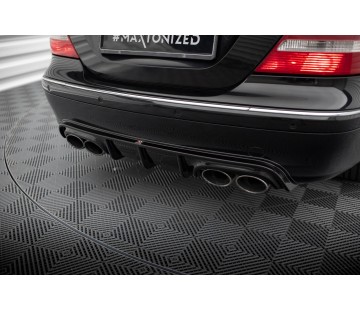Дифузьор за задна броня Maxton design за Mercedes Benz CLK W209 (2002-2005)
