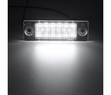 LED плафони за регистрационен номер за VW Touran/Jetta/Passat/Caddy/Golf/Transporter/Skoda Superb