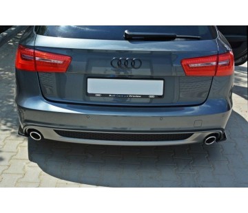 Добавки за задна броня Maxton design за Audi A6 C7 S-line (2011-2014)