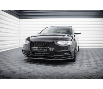 Спойлер за предна броня Maxton design за Audi A4 B8 (2011-2015)