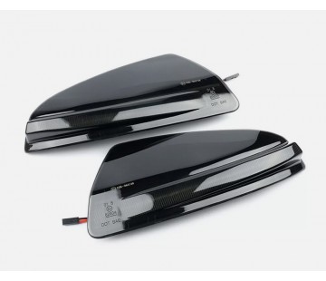 Комплект LED динамични мигачи за страничните огледала на Mercedes Benz W204 (2007-2011), Vito W639