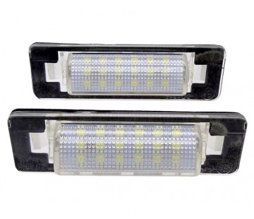 LED плафони за регистрационен номер за Mercedes Benz W202/W210