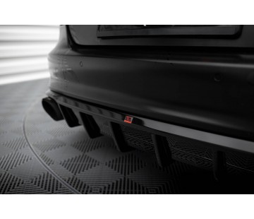 Дифузьор за задна броня Maxton design за Audi A7 S-line (2010-2014)
