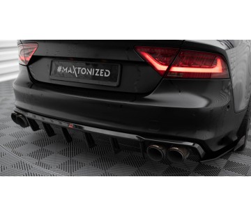 Дифузьор за задна броня Maxton design за Audi S7 (2010-2014)