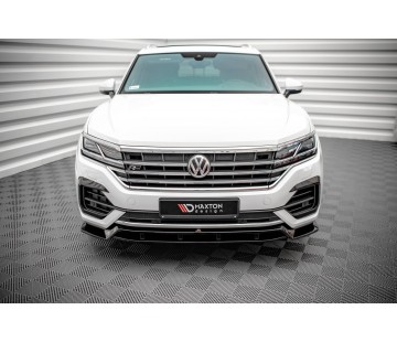 Спойлер за предна броня Maxton design за VW Touareg R-line (2018-2023)